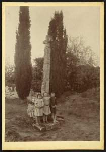 Croix de cimetière du XVIe de Baigneaux - J-A Brutails - Université Bordeaux Montaigne - 0859 photo