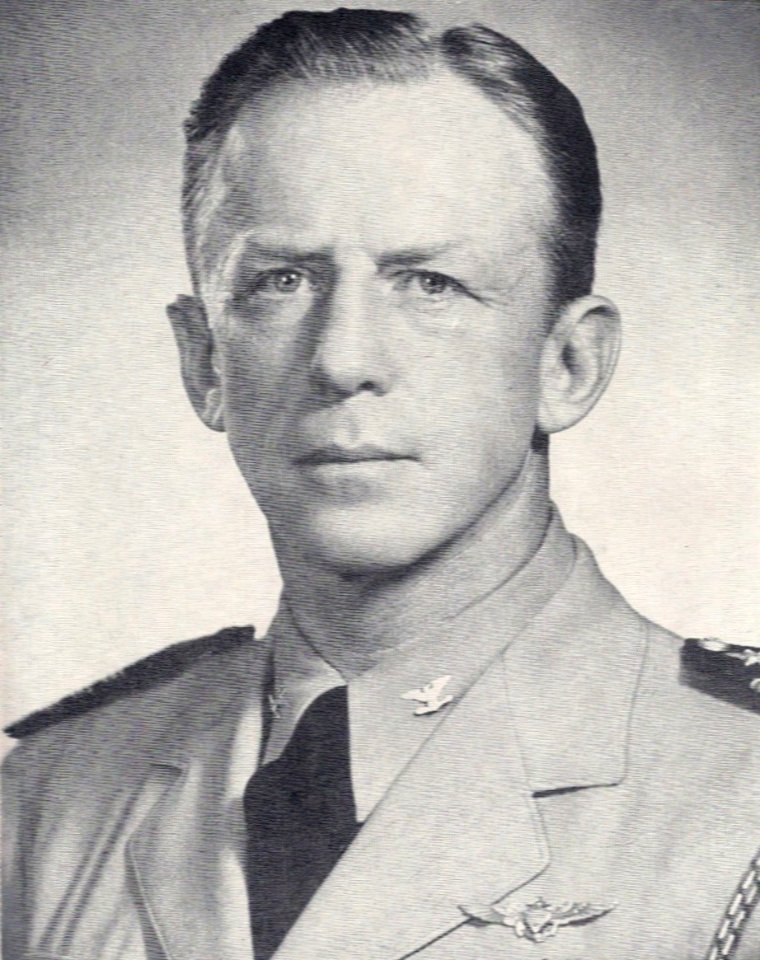 Captain John Geraerdt Crommelin, US Navy, circa in 1947