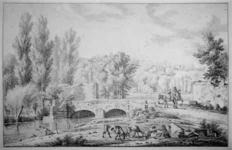 Crosne - Chateau au début du XVIIIe