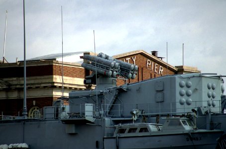 Crotale Naval SAM on Jean de Vienne (D643)