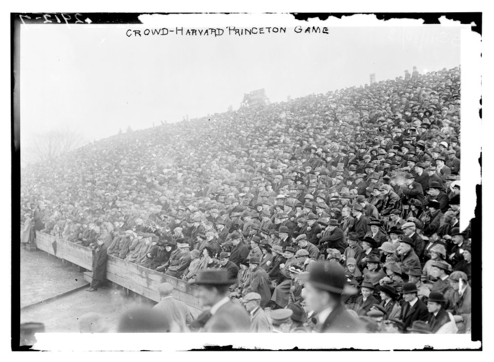 Crowd - Harvard - Princeton game LCCN2014694842