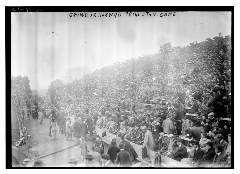 Crowd at Harvard-Princeton game LCCN2014694679