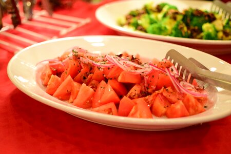 Tomato reward delicious dishes photo