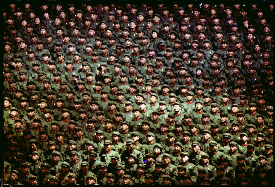 Crowds at a sports performance - NARA - 194418