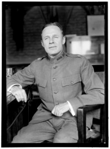 CROWELL, BENEDICT. MAJOR, U.S.A. ASSISTANT SECRETARY OF WAR, 1917. AT DESK LCCN2016868624