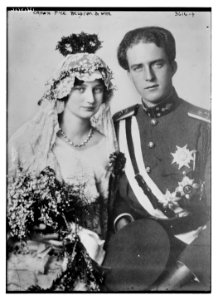 Crown P'ce (i.e., Prince) Belgium and wife LCCN2014699943
