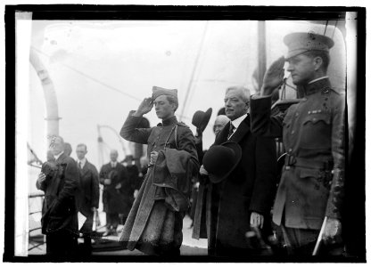 Crown Prince & Vice Pres. Marshall on Mayflower LCCN2016822018