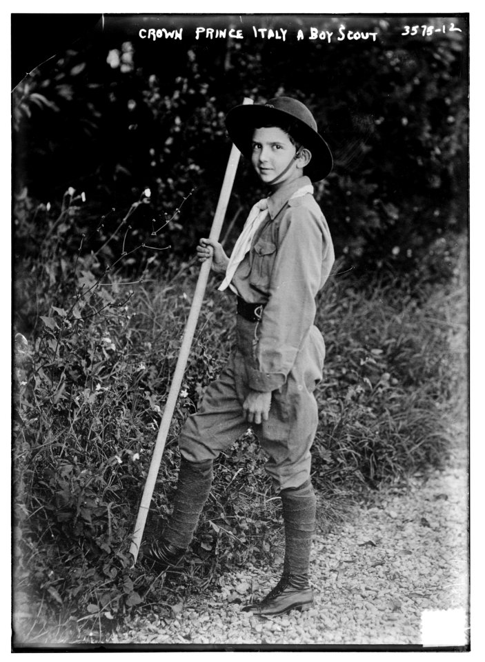 Crown Prince - Italy - a Boy Scout LCCN2014699706