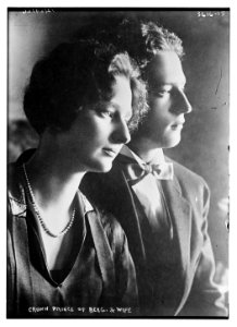 Crown Prince of Belg. (i.e.,Belgium) and wife LCCN2014699948