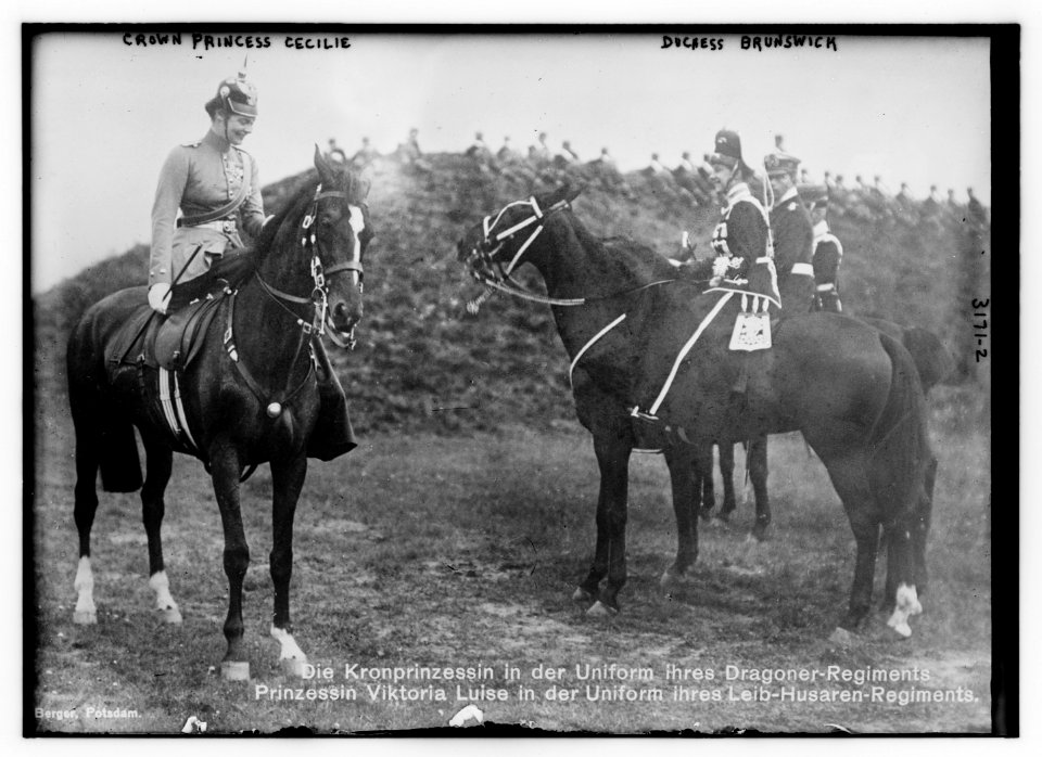Crown Princess Cecilie (and) Duchess Brunswick LCCN2014696892