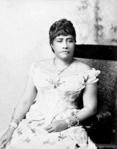 Crown Princess Liliuokalani-b&w