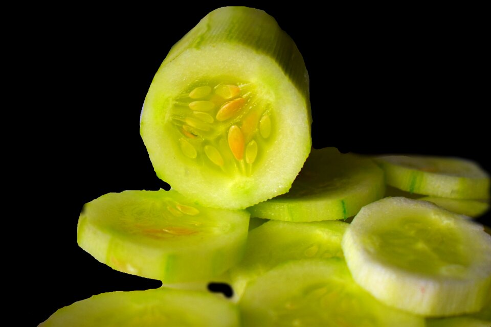 Salad sliced healthy