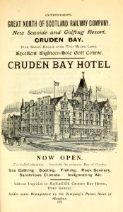 Cruden Bay Hotel flyer
