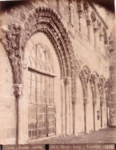 Crupi, Giovanni (1849-1925) - n. 1179 - Cefalù - Palermo - Duomo esterno - Cm 23x17 - Delcampe