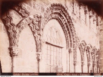 Crupi, Giovanni (1849-1925) - n. 1166 - Cefalù - Duomo esterno