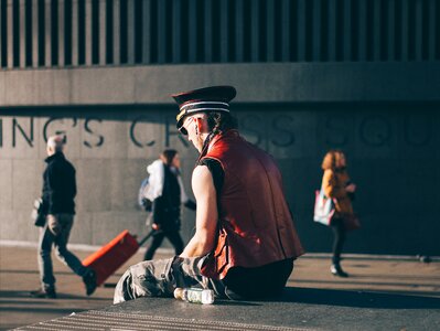 Walking travel rest