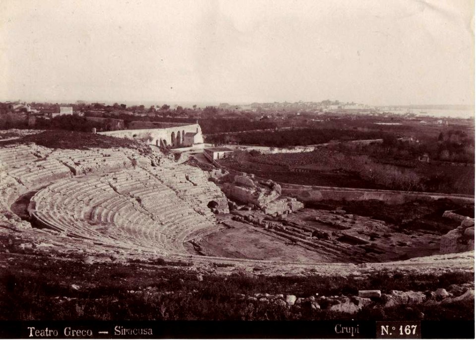 Crupi, Giovanni (1849-1925) - n. 167 - Teatro Greco - Siracusa - Bis