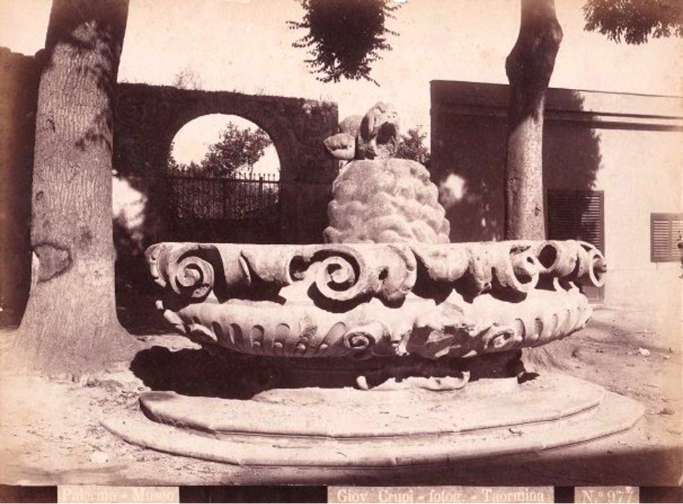 Crupi, Giovanni (1849-1925) - n. 0977 - Palermo - Museo (Zisa, Fontana) - Cm. 17 x 23 - Delcampe