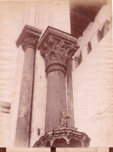 Crupi, Giovanni (1849-1925) - n. 1242 - Cefalù - Palermo - Capitelli di colonne - Cm 23x17 - Delcampe