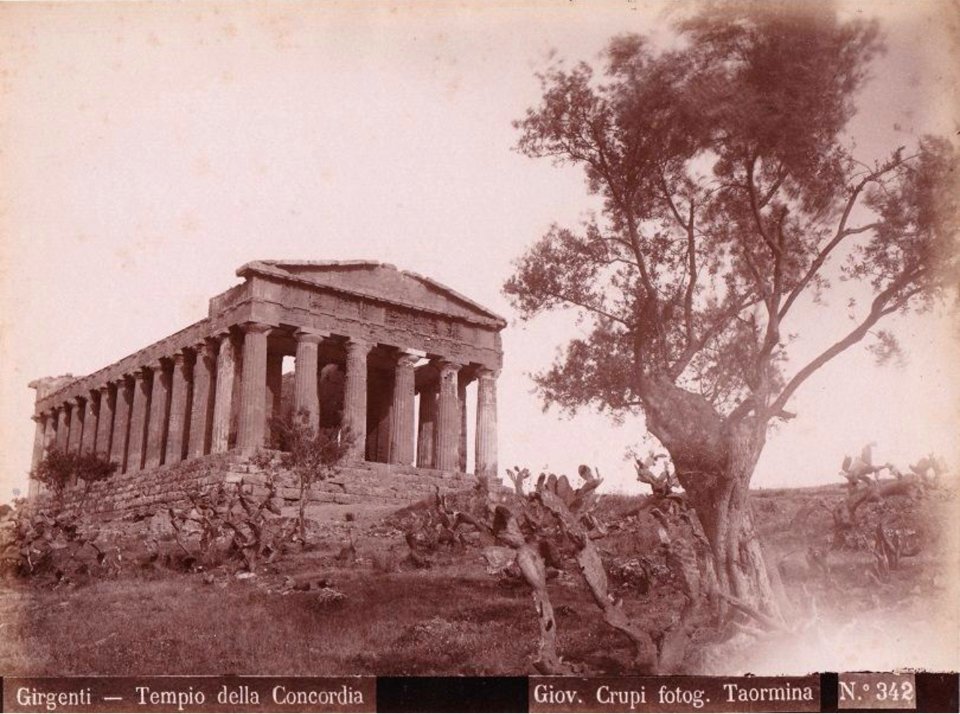 Crupi, Giovanni (1849-1925) - n. 342 - Girgenti - Tempio della Concordia