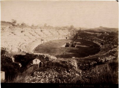 Crupi, Giovanni (1849-1925) - n. 753 - Siracusa - Anfiteatro