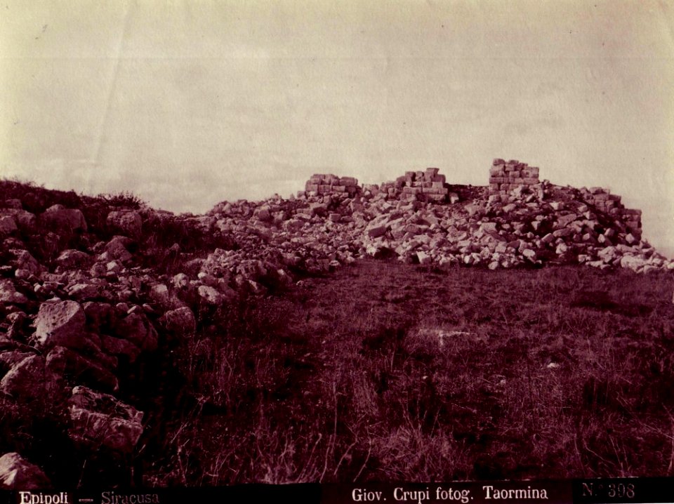 Crupi, Giovanni (1849-1925) - n. 398 - Epipoli - Siracusa