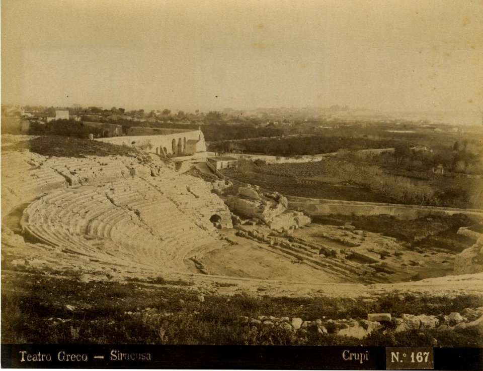 Crupi, Giovanni (1849-1925) - n. 167 - Teatro Greco - Siracusa