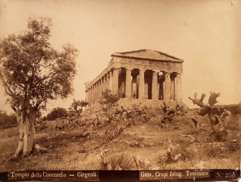 Crupi, Giovanni (1849-1925) - n. 256 - Tempio della Concordia - Girgenti
