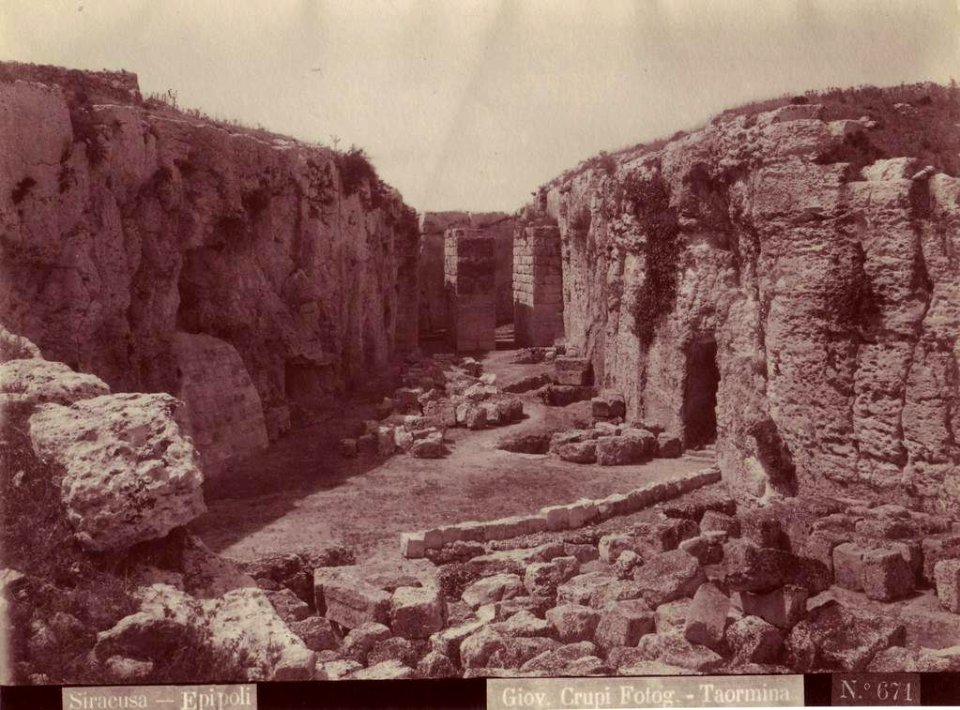 Crupi, Giovanni (1849-1925) - n. 671 - Siracusa - Epipoli
