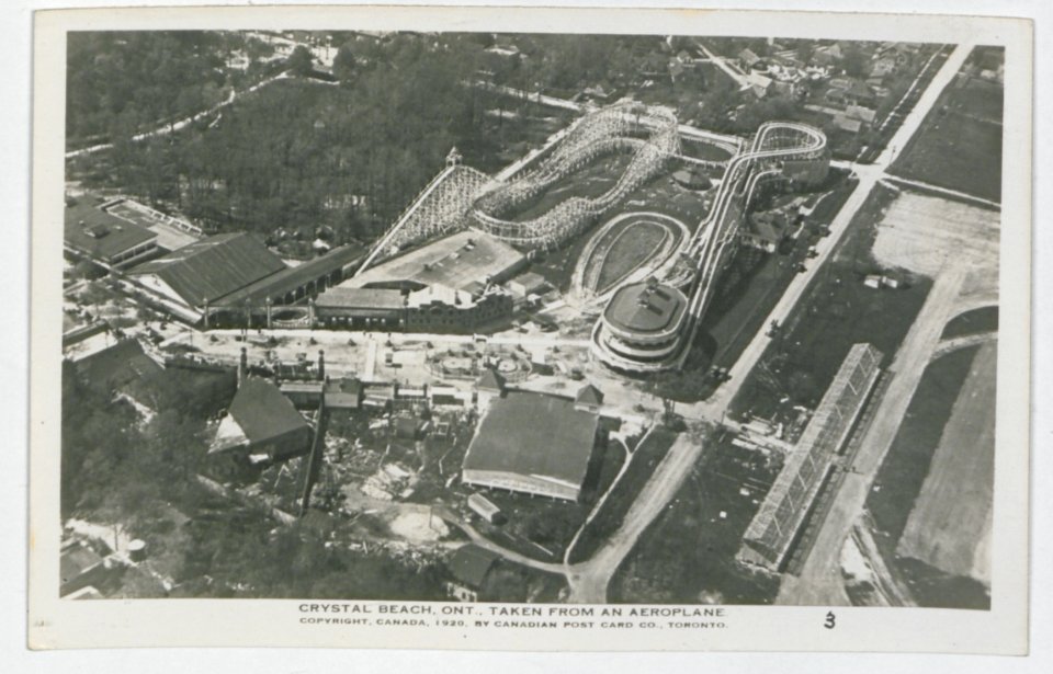 Crystal Beach Ontario from an Aeroplane (HS85-10-37565) original