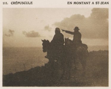 Crépuscule en montant à St-Jean - Baud-bovy Daniel Boissonnas Frédéric - 1919