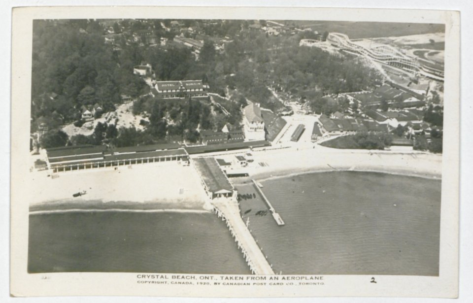 Crystal Beach Ontario from an Aeroplane (HS85-10-37562) original