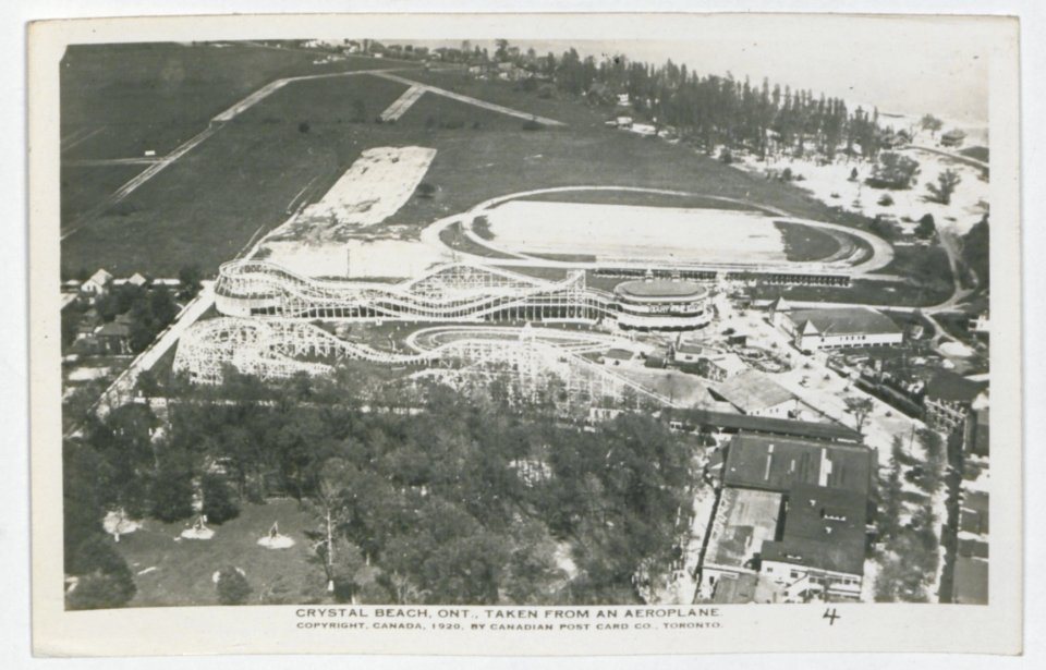 Crystal Beach Ontario from an Aeroplane (HS85-10-37564) original