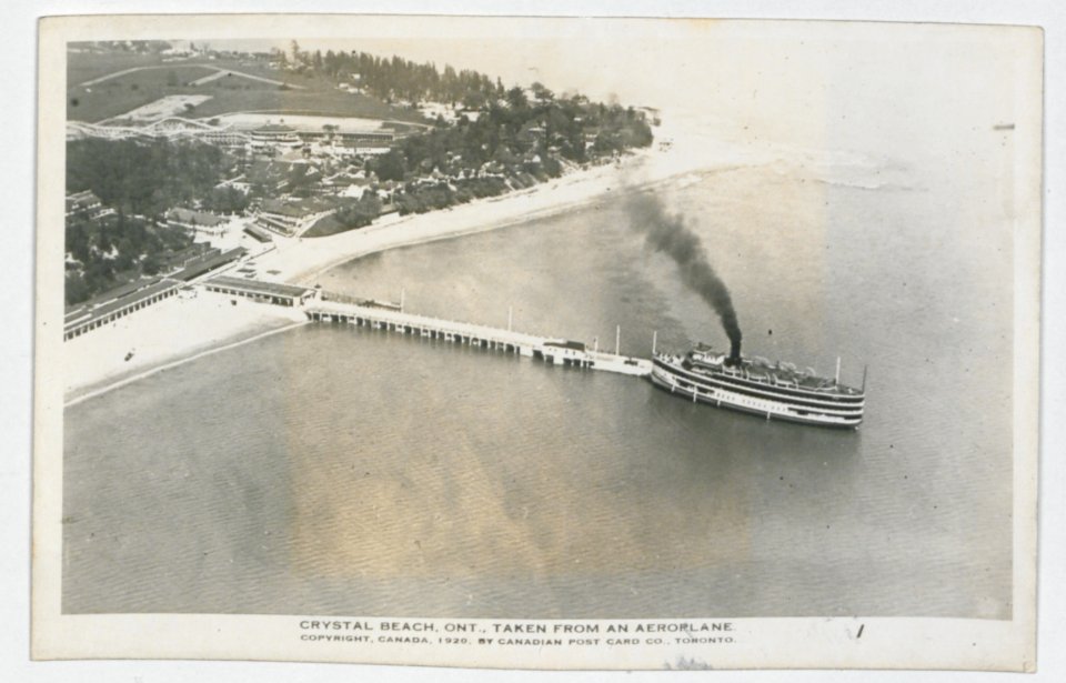 Crystal Beach Ontario from an Aeroplane (HS85-10-37566) original
