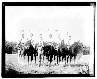 Cuban polo team LOC npcc.04369