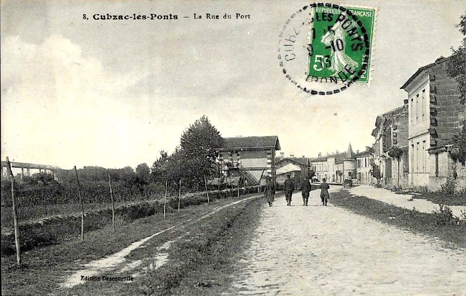Cubzac-les-ponts - rue du port 2