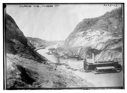 Cucaracha Slide, Culebra Cut LCCN2014697545