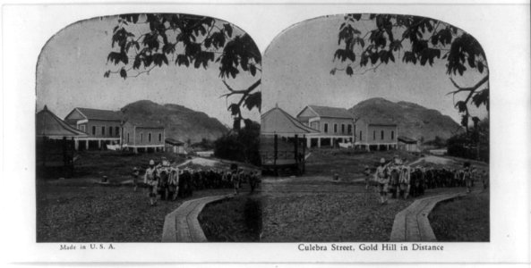 Culebra Street, Gold Hill in distance LCCN2002697901