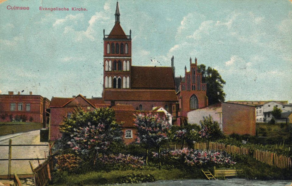 Culmsee, Westpreußen - Ev. Kirche (Zeno Ansichtskarten)