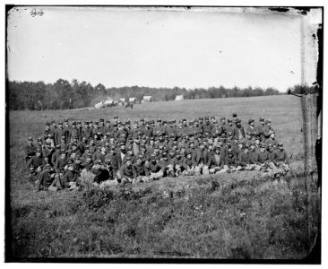 Culpeper, Va. Men of Battery M (Benson's), 2d U.S. Artillery LOC cwpb.03919
