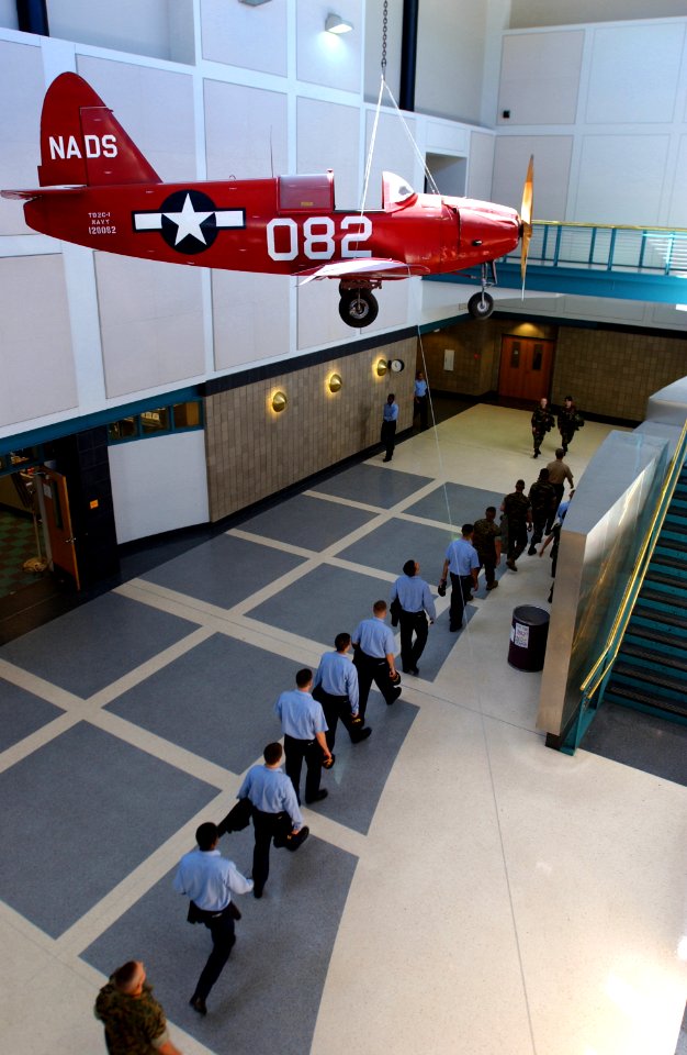 Culver TD2C-1 Turkey in Chevalier Hall at Naval Air Technical Training Center