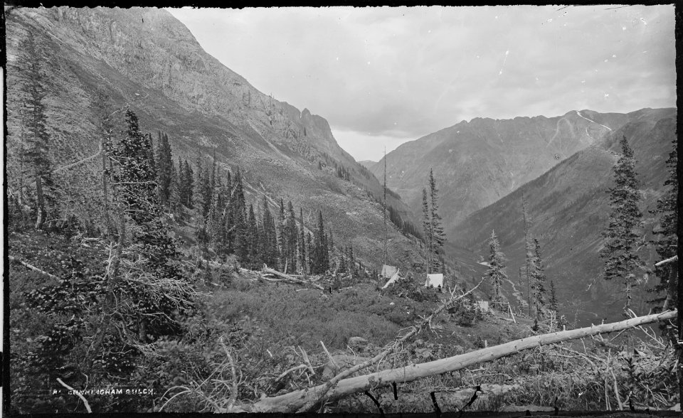 Cunningham Gulch, Silverton Quadrangle. San Juan County, Colorado. - NARA - 517107
