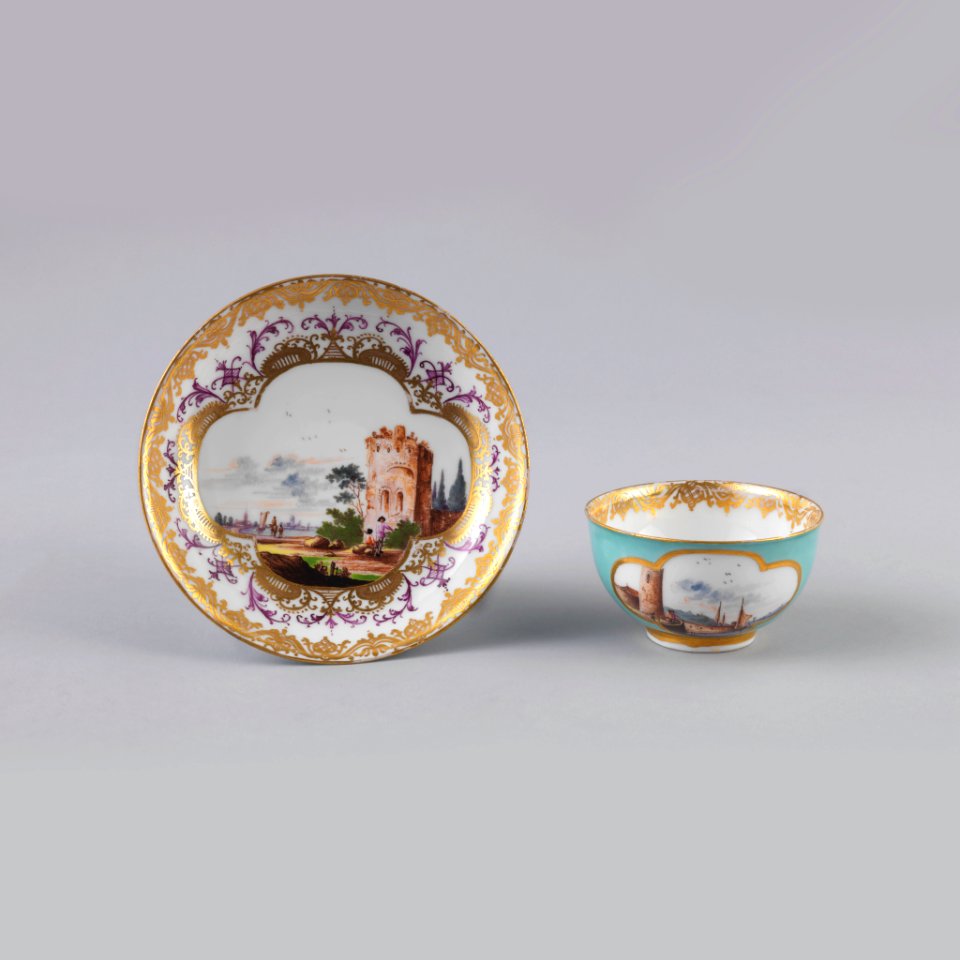 Cup And Saucer (Germany), 1735–45 (CH 18349981-2)