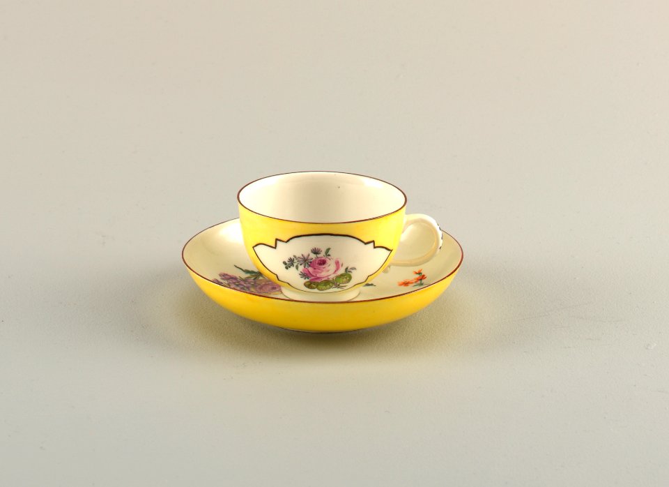 Cup And Saucer (Germany), mid-18th century (CH 18175537)