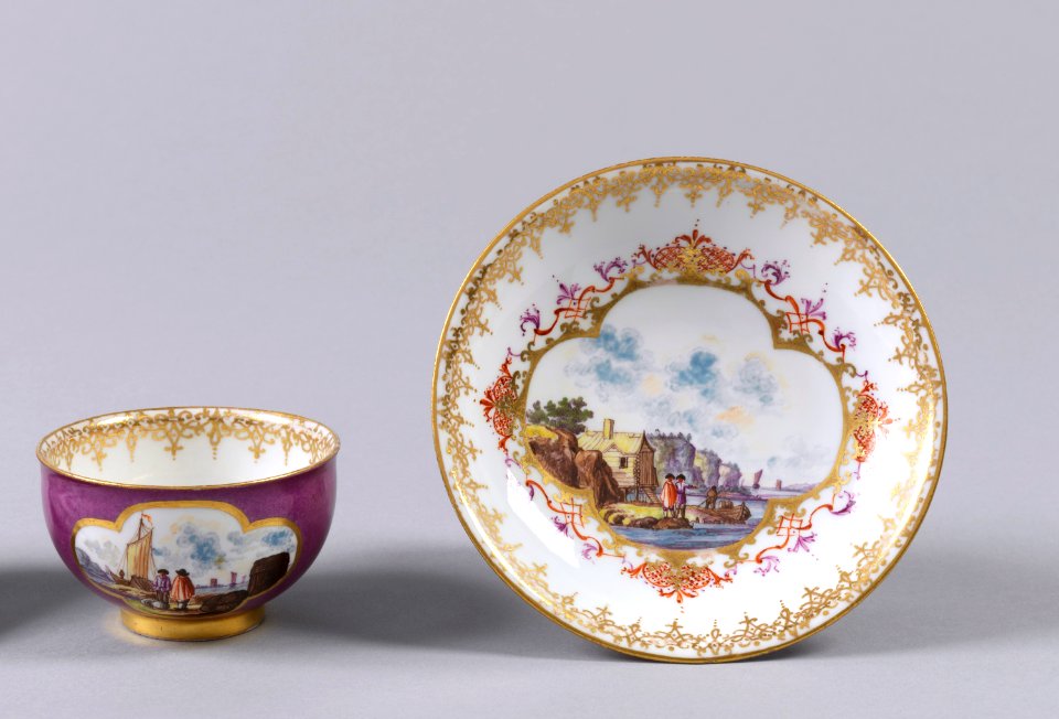 Cup And Saucer (Germany), 1735–45 (CH 18349977)