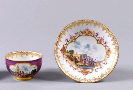 Cup And Saucer (Germany), 1735–45 (CH 18349977)
