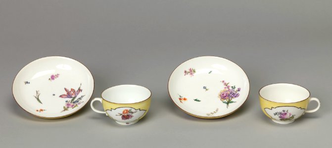 Cup And Saucer (Germany), mid-18th century (CH 18175529-2)
