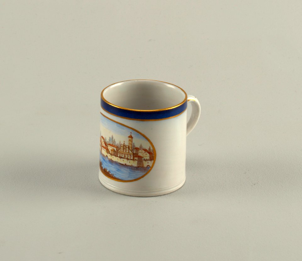 Cup And Saucer (Italy), ca. 1790–1800 (CH 18704193-2)