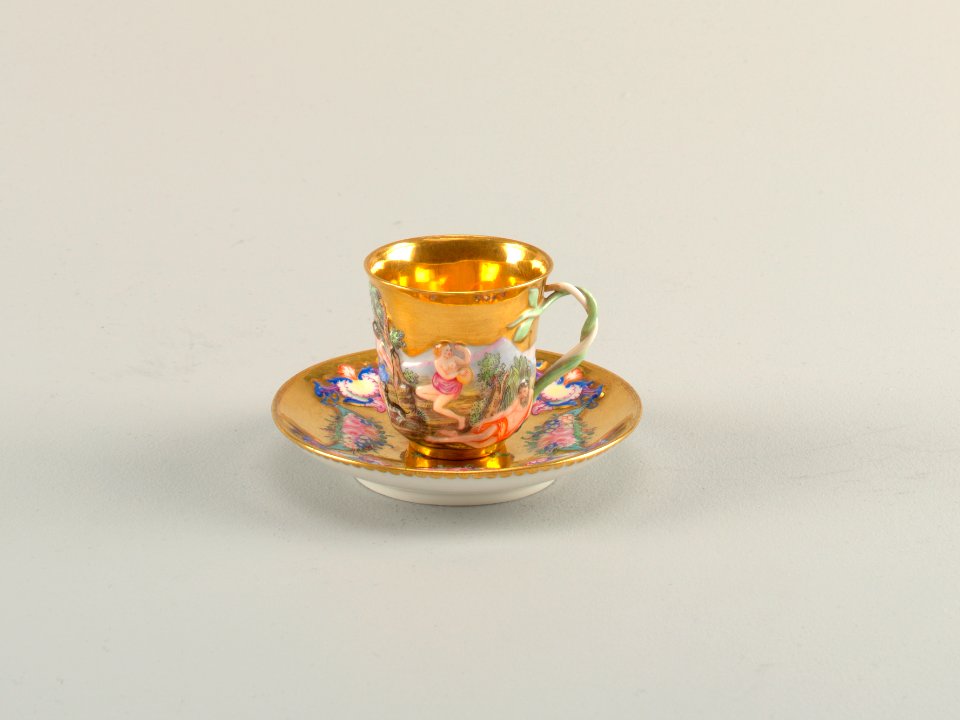 Cup And Saucer, 19th century (CH 18395803)