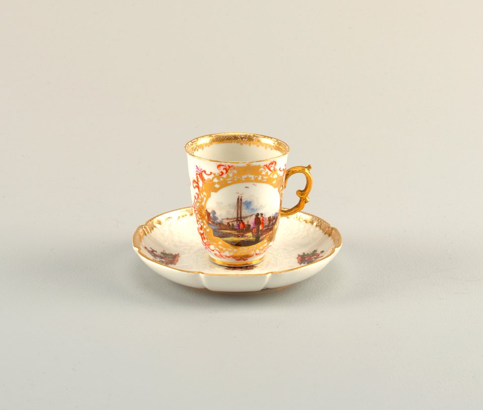 Cup And Saucer, ca. 1740 (CH 18395643)